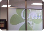 frosted glass graphic