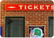 ticket booth sign